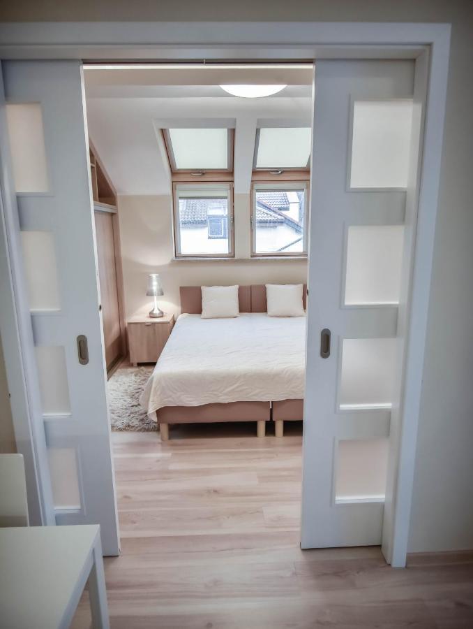 Na Wyspie - Zdrojowa 18 - Z Sypialnia - Parking Apartment Swinemünde